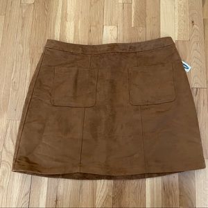 NWT Old Navy brown skirt